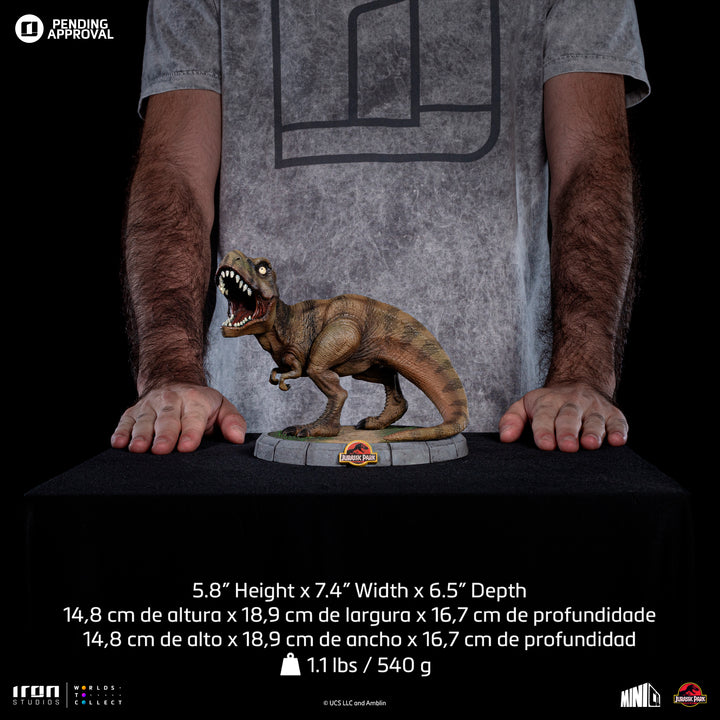 Iron Studios Jurassic Park MiniCo 30th Anniversary T-Rex Figure