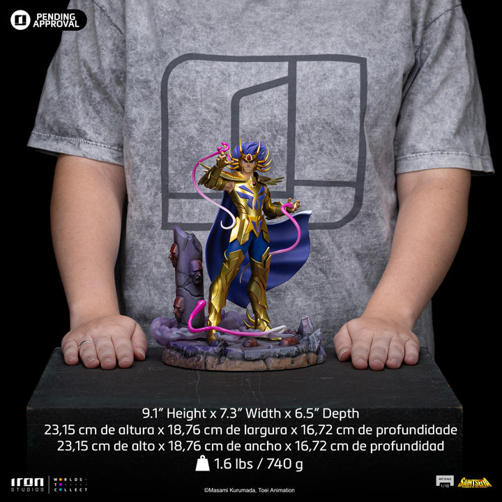Iron Studios Saint Seiya Cancer Deathmask 1/10 Art Scale Limited Edition Statue