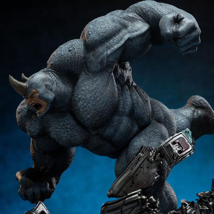 Iron Studios Marvel Spider-Verse Rhino 1/10 Scale Limited Edition Statue