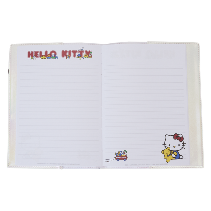 Loungefly Sanrio Hello Kitty 50th Anniversary Pearlescent Journal
