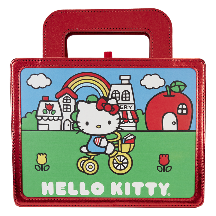 Loungefly Sanrio Hello Kitty 50th Anniversary Metallic Lunchbox Journal