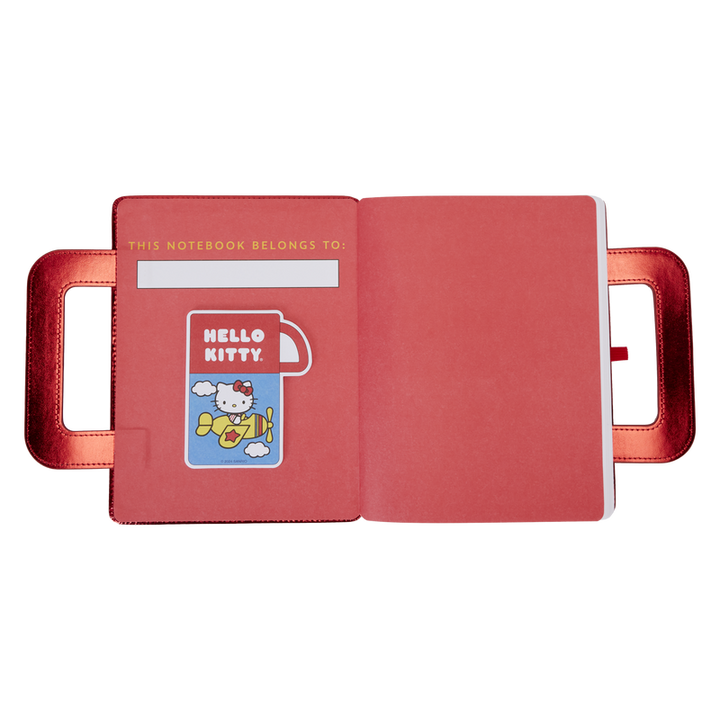 Loungefly Sanrio Hello Kitty 50th Anniversary Metallic Lunchbox Journal