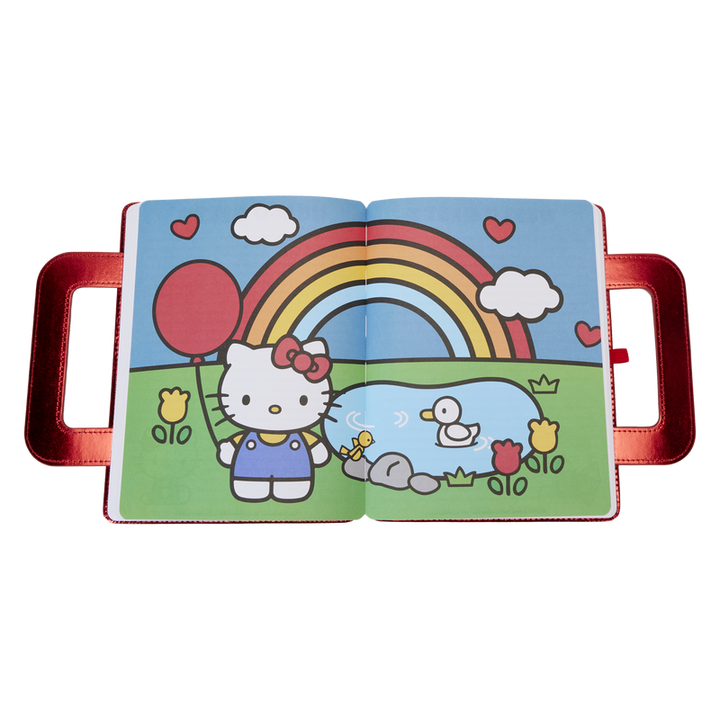 Loungefly Sanrio Hello Kitty 50th Anniversary Metallic Lunchbox Journal