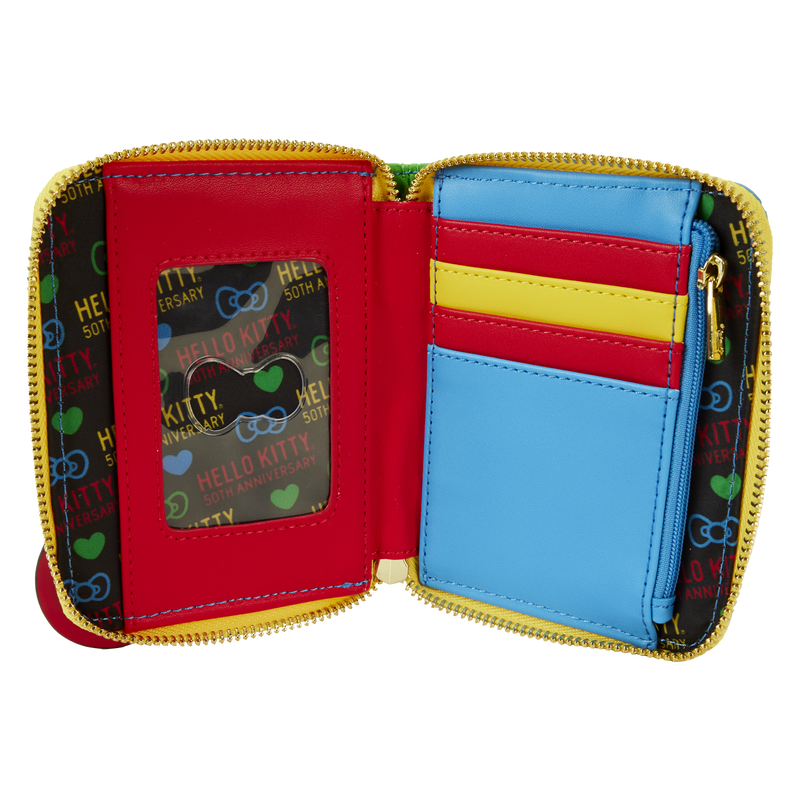 Loungefly Sanrio Hello Kitty 50th Anniversary Zip Around Wallet