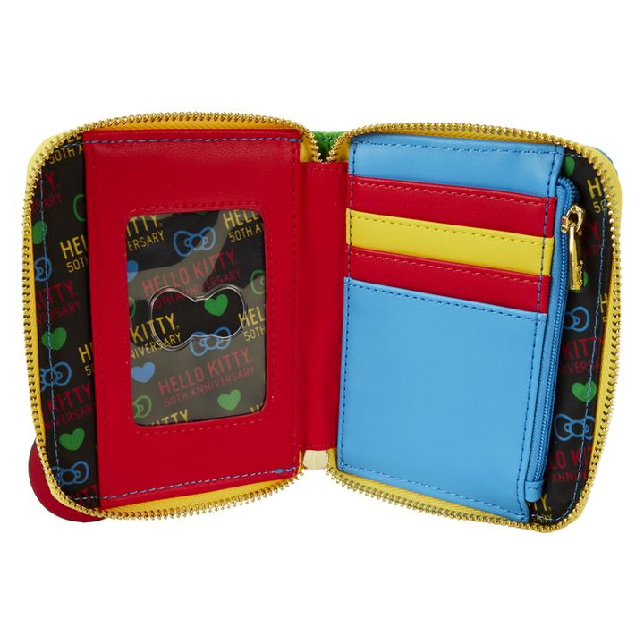 Loungefly Sanrio Hello Kitty 50th Anniversary Zip Around Wallet