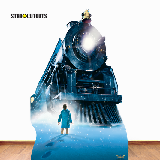 Polar Express Train Cardboard Cut Out Height 142cm, alternate view