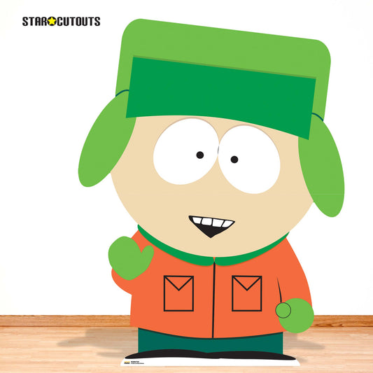 South Park Kyle Cardboard Cut Out Height 91cm, alternate view