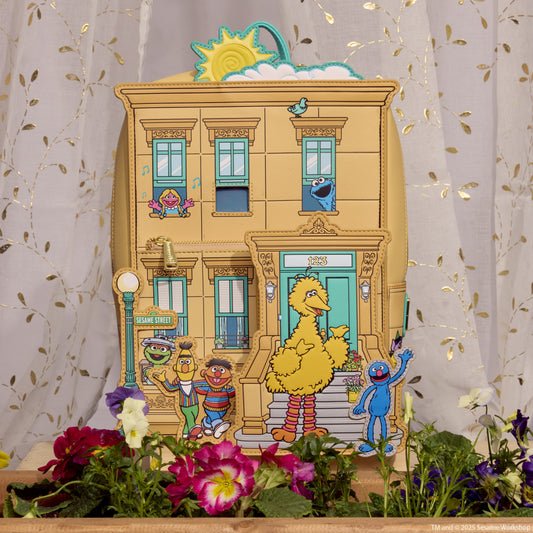 Loungefly - Sesame Street Neighbourhood Friends Mini Backpack alternate view