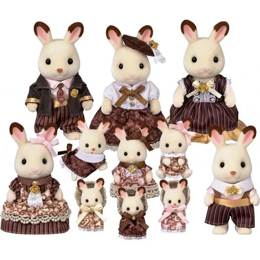 Sylvanian Families Chocolate Rabbit Family Anniversary Set - Image 2
