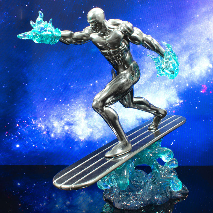 Marvel Gallery Comic Silver Surfer Figure Diorama