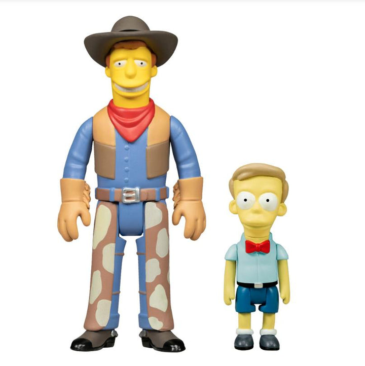 The Simpsons Troy McClure Cowboy ReAction Figure