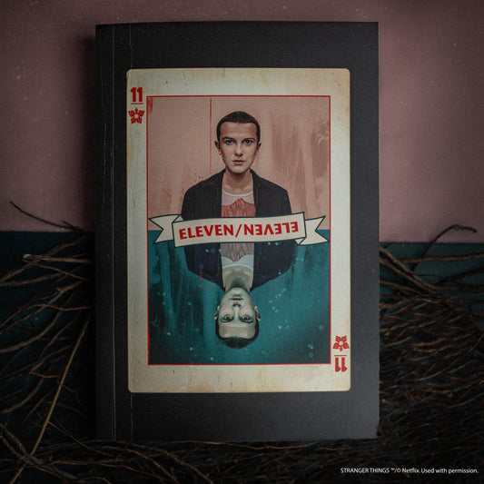 Stranger Things Eleven Upside Down Notebook, alternate view