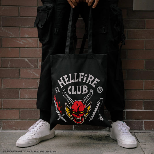 Stranger Things Hellfire Club Tote Bag, alternate view