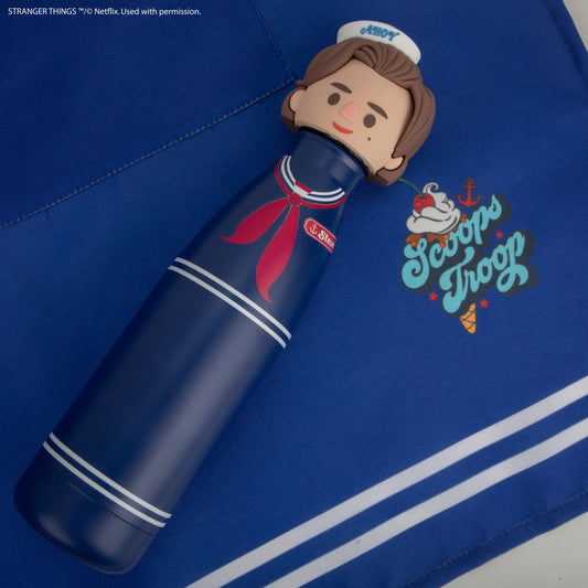 Stranger Things Scoops Ahoy Steve Water Bottle