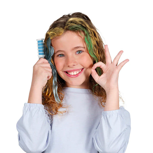 Shinetastic Tri-Color & Go - Hair Chalk In Tube, alternate view