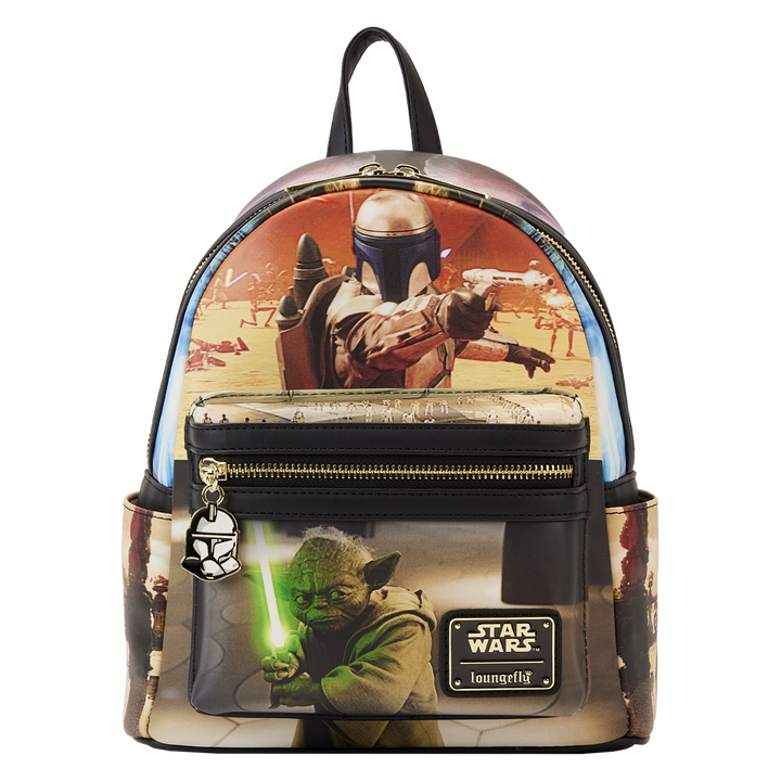 Loungefly Star Wars Episode Two Attack Of The Clones Scene Mini Backpack