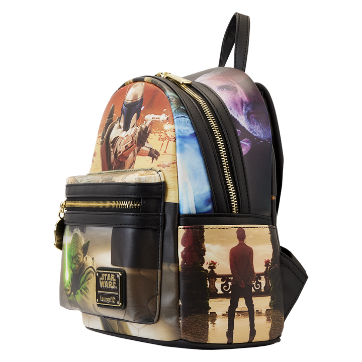 Loungefly Star Wars Episode Two Attack Of The Clones Scene Mini Backpack