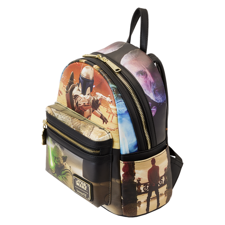 Loungefly Star Wars Episode Two Attack Of The Clones Scene Mini Backpack