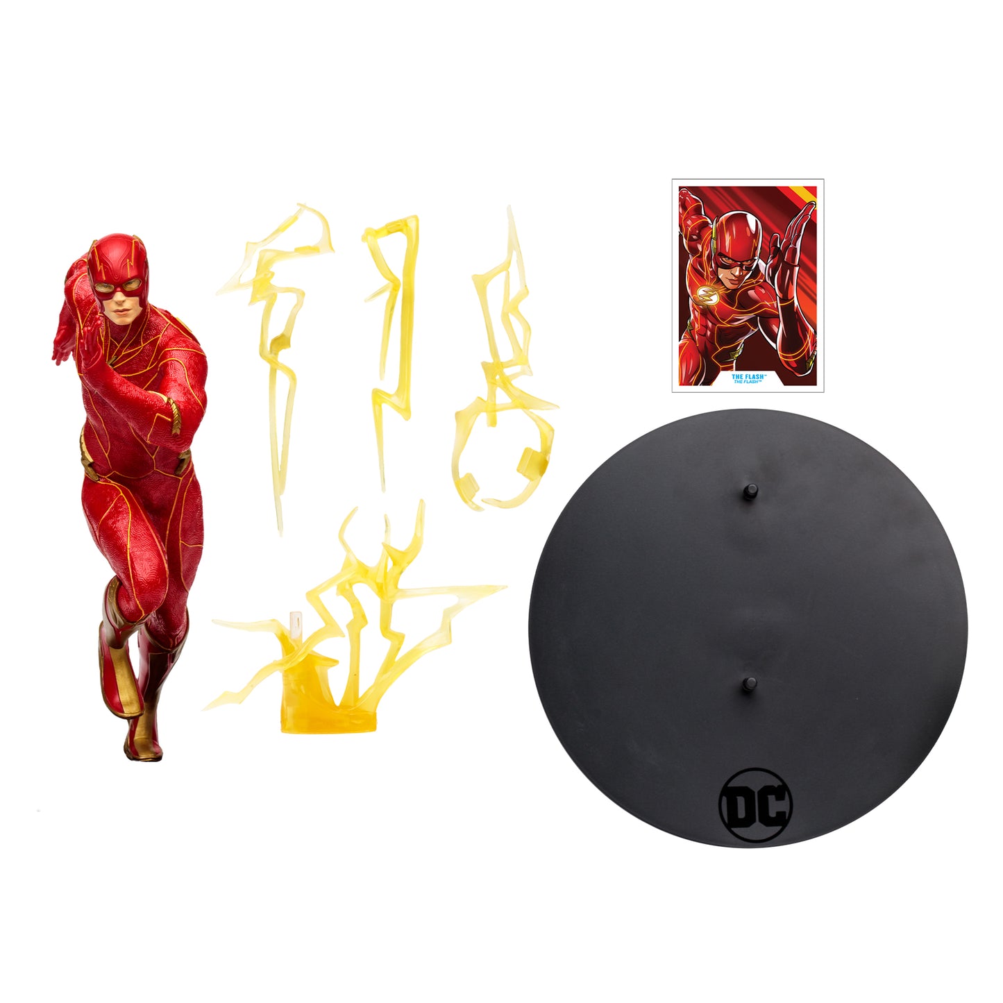 DC McFarlane Toys The Flash Movie Speed Force Flash 12" Figure