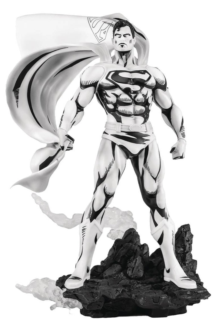 San Diego Comic Con 2024 Exclusive DC Heroes Superman Black PureArts (Black & White) Statue