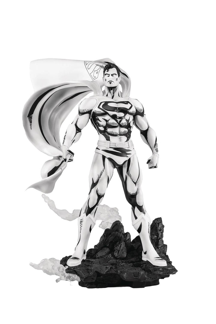 San Diego Comic Con 2024 Exclusive DC Heroes Superman Black PureArts (Black & White) Statue