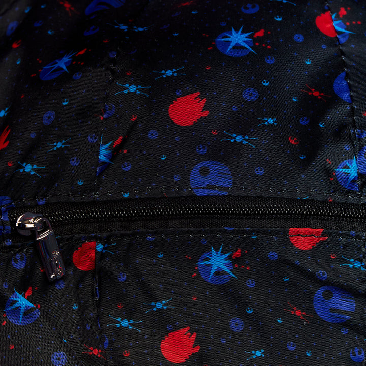 Loungefly Star Wars Return Of The Jedi 40th Anniversary Death Star Crossbody Bag