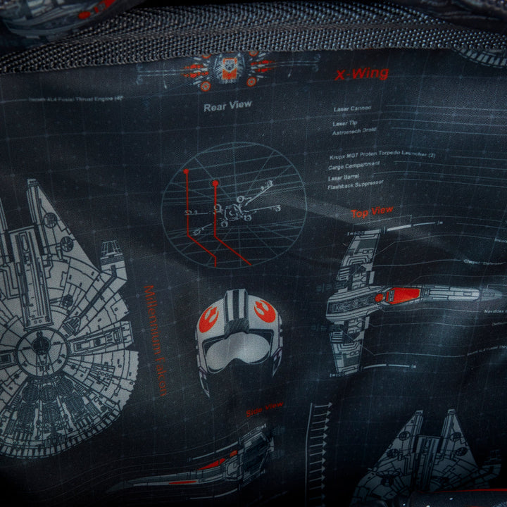 Loungefly Collectiv Star Wars Rebel Alliance The Everyday Convertible Bag