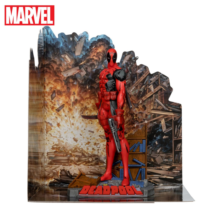 McFarlane Marvel Comics Deadpool (New Mutants #98) 1/10 Scale Figure