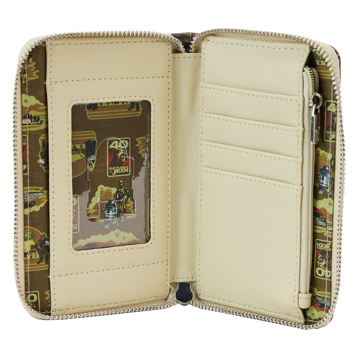 Loungefly Star Wars Return Of The Jedi 40th Anniversary Jabba's Palace Zip Around Wallet