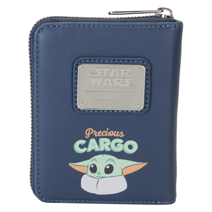 Loungefly Mandalorian Ahsoka And Grogu Precious Cargo Zip Around Wallet