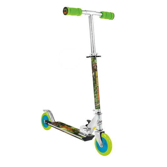 Dinosaur Expedition Kids Folding Inline Scooter - Image 2