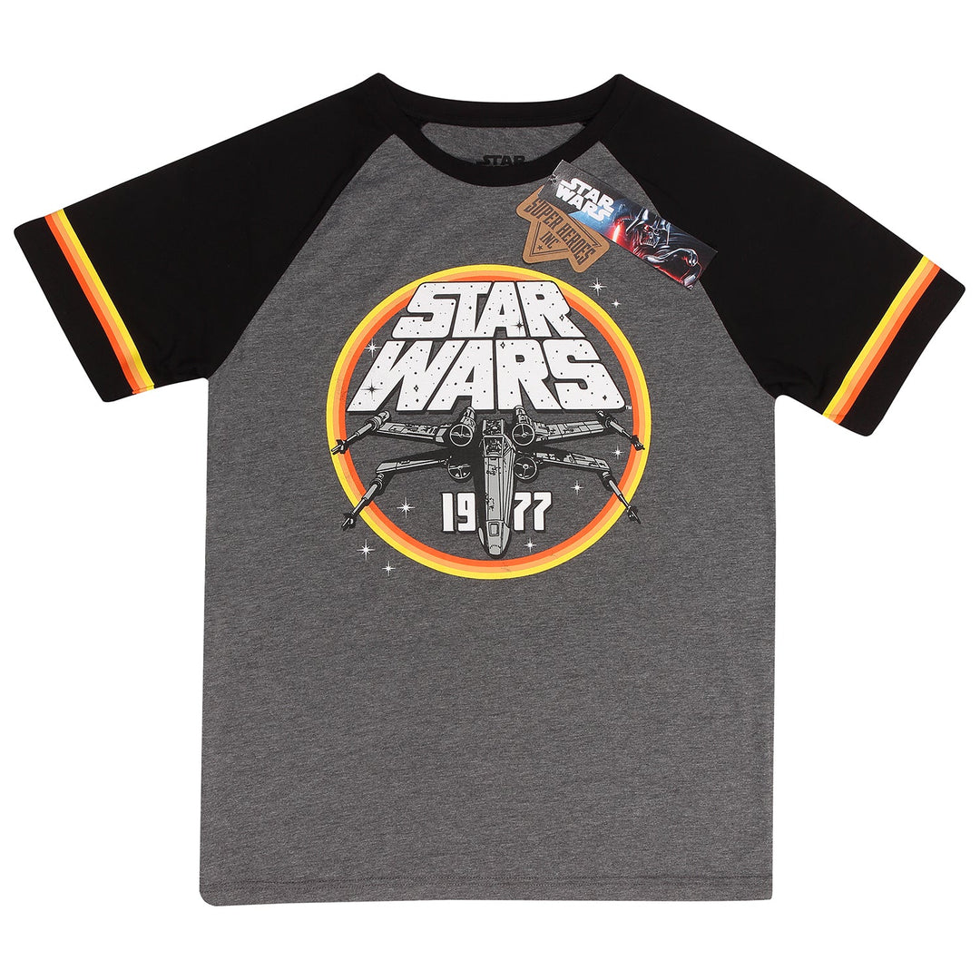 Star Wars 1977 Circle Raglan T-Shirt