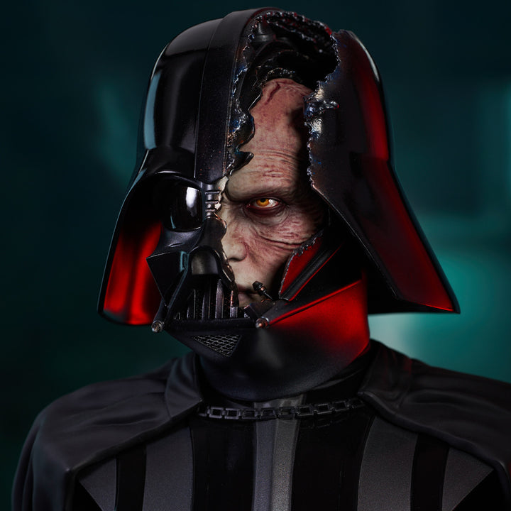 Star Wars Obi-Wan Kenobi Legends in 3D Darth Vader (Damaged Helmet) 1/2 Scale Limited Edition Bust