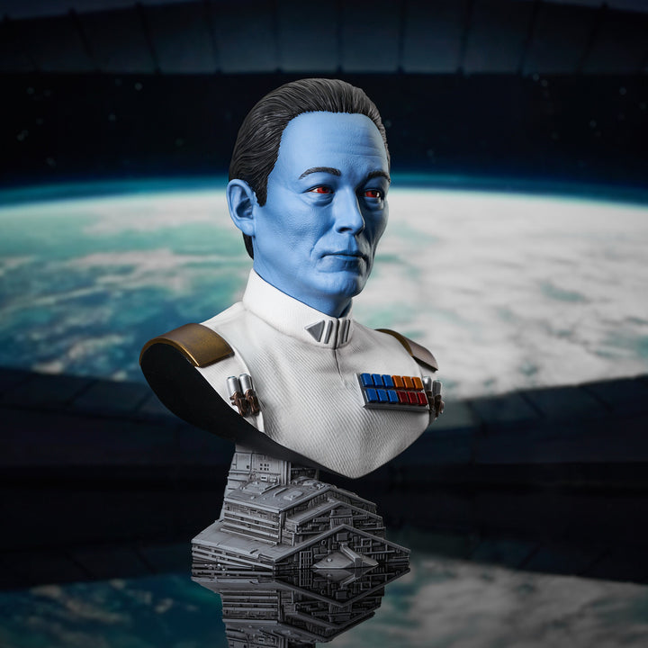 Star Wars Ahsoka Series Legends in 3D Grand Admiral Thrawn 1/2 Scale Limited Edition Bust