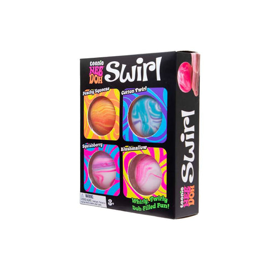 NeeDoh Teenie Swirl Multipack 4 Pack alternate view