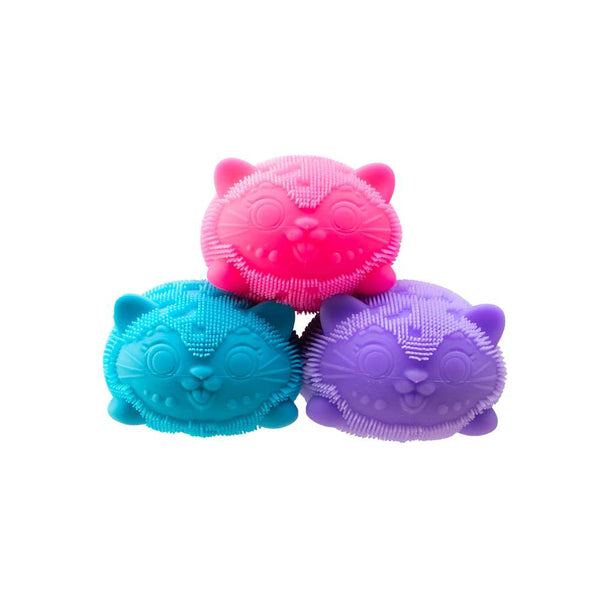 NeeDoh Fuzz Ball Wild Cats Squishy Fidget Toy