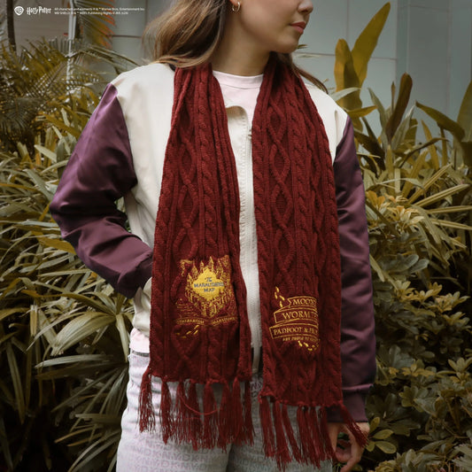 Harry Potter Marauder's Map Scarf, alternate view