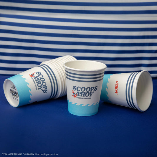 Stranger Things Scoops Ahoy Paper Cups 24-Pack