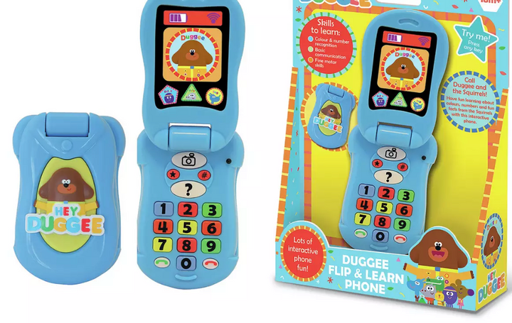 Hey Duggee Flip and Learn Phone, Infinity Collectables