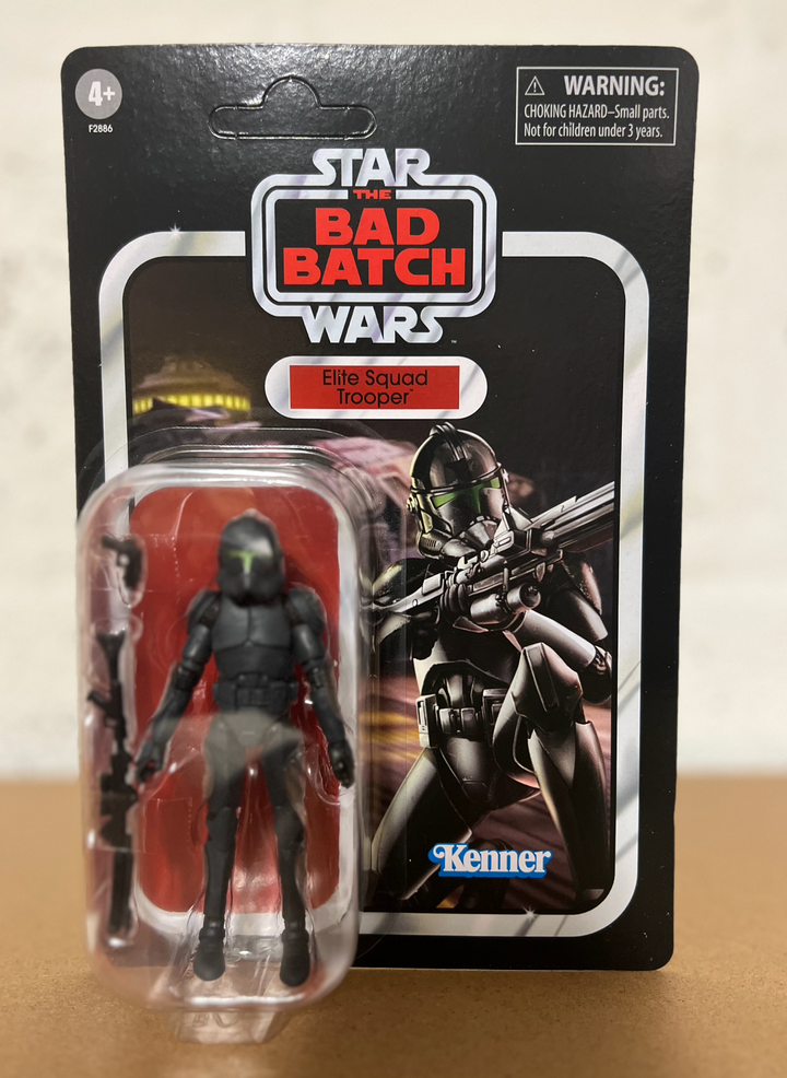 Star Wars The Vintage Collection The Bad Batch Elite Squad Trooper (Unpunched Card)