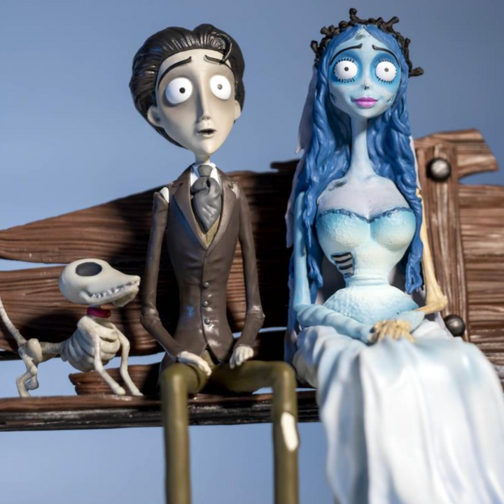 Corpse Bride Victor and Emily 25th Anniversary 1/10 Scale Figure Set