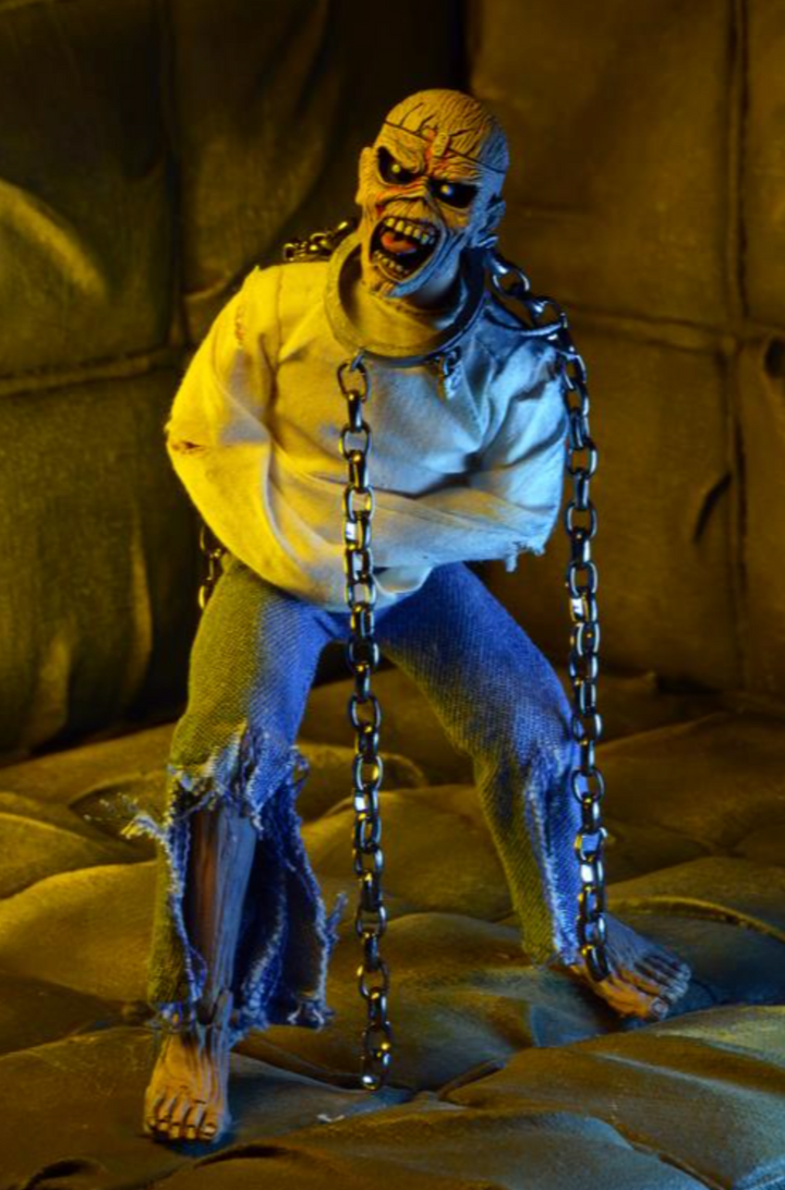 NECA Iron Maiden Eddie Piece of Mind Album Cover Clothed 8" Action Figure