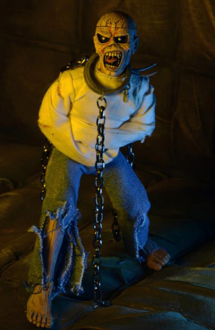 NECA Iron Maiden Eddie Piece of Mind Album Cover Clothed 8" Action Figure