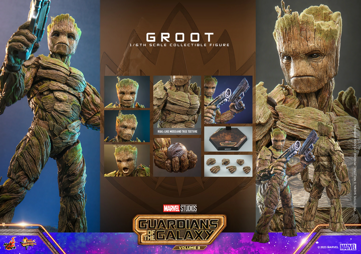 Hot Toys Guardians Of The Galaxy Vol. 3 Groot 1/6th Scale Figure