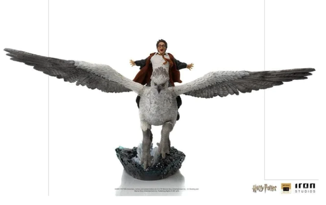 Iron Studios Harry Potter 1/10 Art Scale Deluxe Harry Potter & Buckbeak Statue