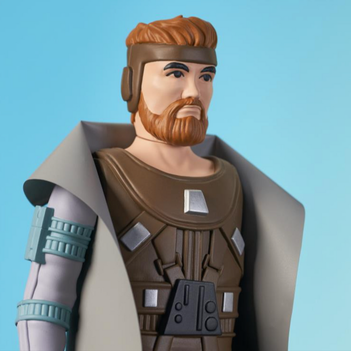 Star Wars Han Solo Jumbo Concept Kenner Vintage Figure