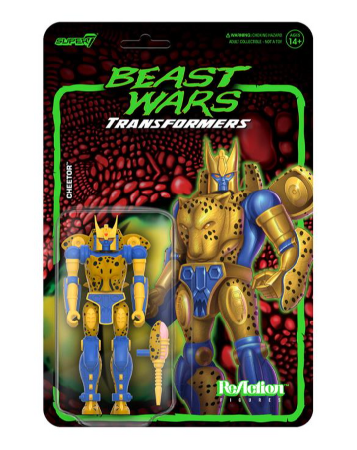 Transformers Beast Wars ReAction Cheetor Figure