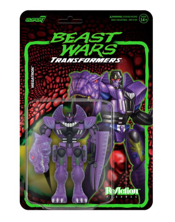 Transformers Beast Wars ReAction Megatron Figure