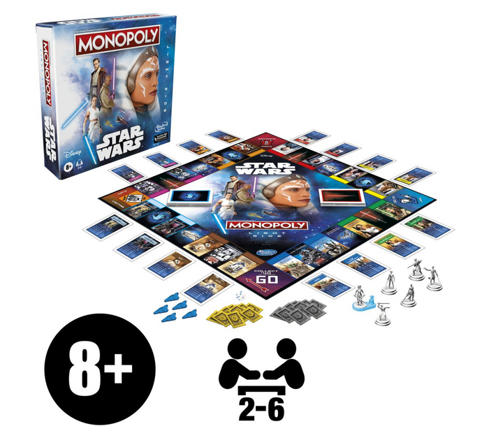 Star Wars Light Side Edition Monopoly Board Game