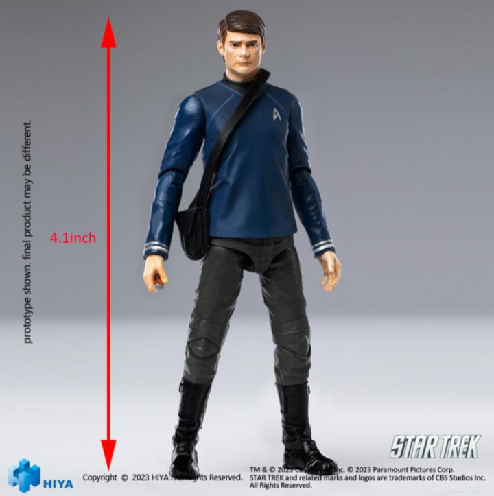 Star Trek Exquisite Series Dr. McCoy 1:18 Scale Action Figure